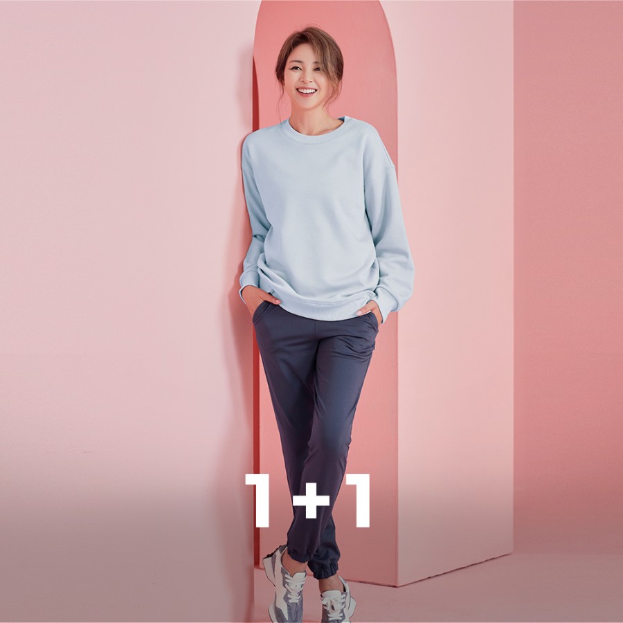 [EVENT] STL 에어 조거 기모 키작아도 괜찮아 팬츠 1+1