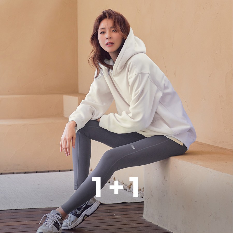 [EVENT] STL 에어드라이 하이업 기모 / 뱃살커버 키작아도 괜찮아 레깅스 1+1