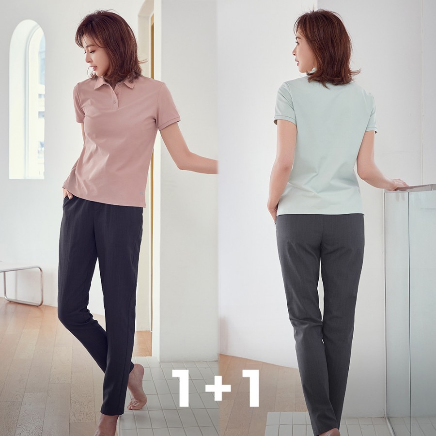 [EVENT] STL 쿨링 일자핏 밴딩 팬츠 1+1