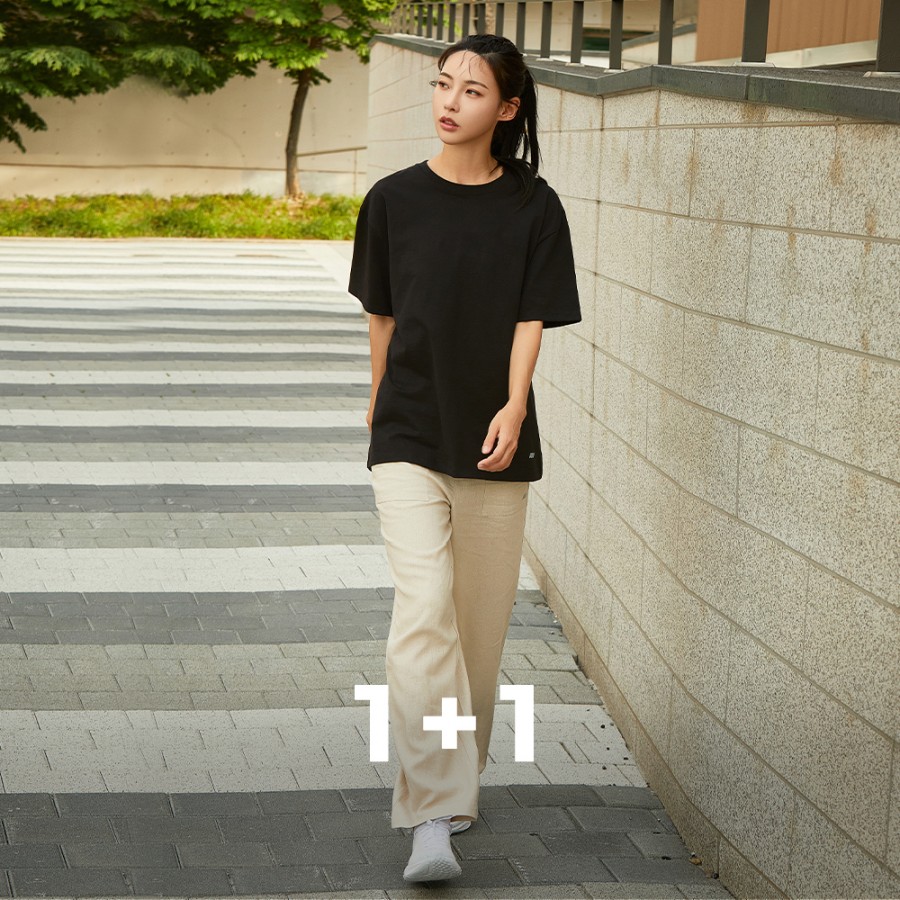 [EVENT] STL 에센셜 린넨 와이드 / 레그 팬츠 1+1