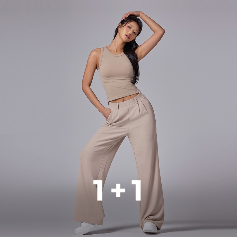 [EVENT] STL 더블 소프트벤트 무브 와이드 팬츠 1+1