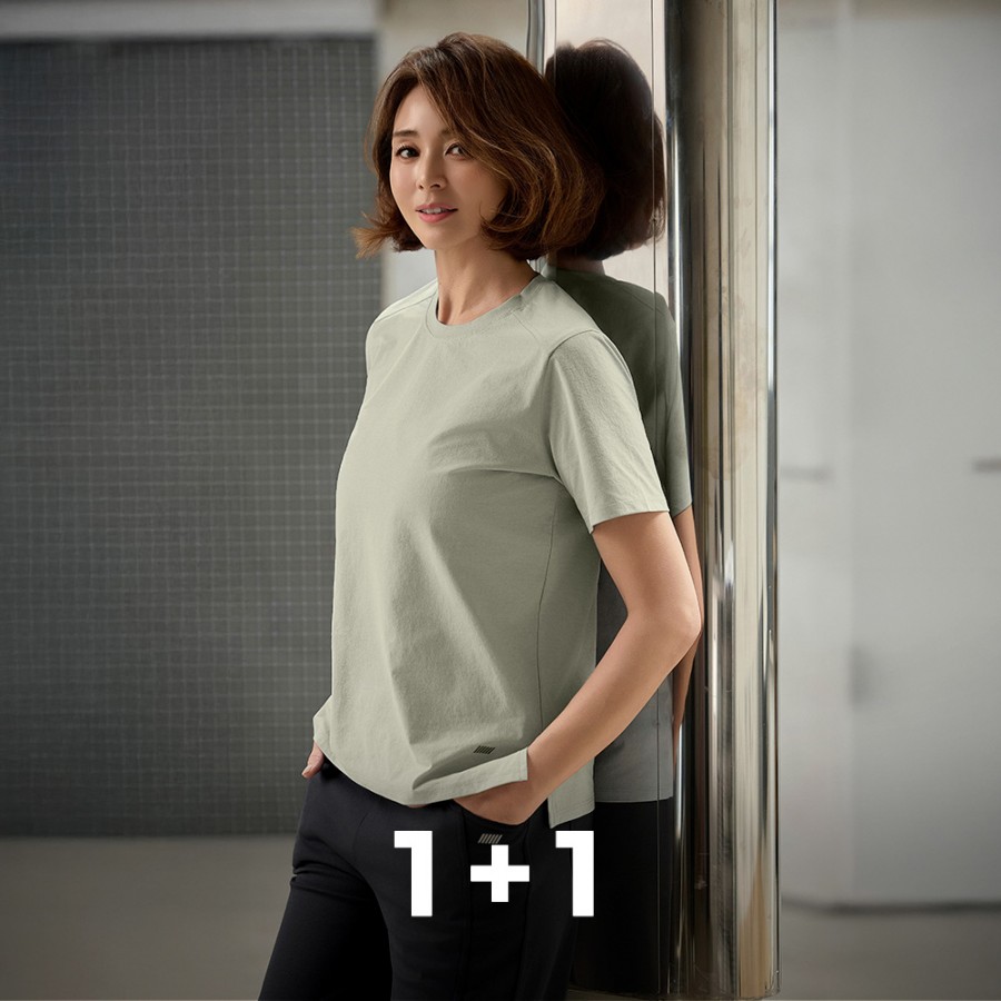 [EVENT] STL 프레쉬라이트 / 스트레치 컴포트핏 숏 슬리브 1+1