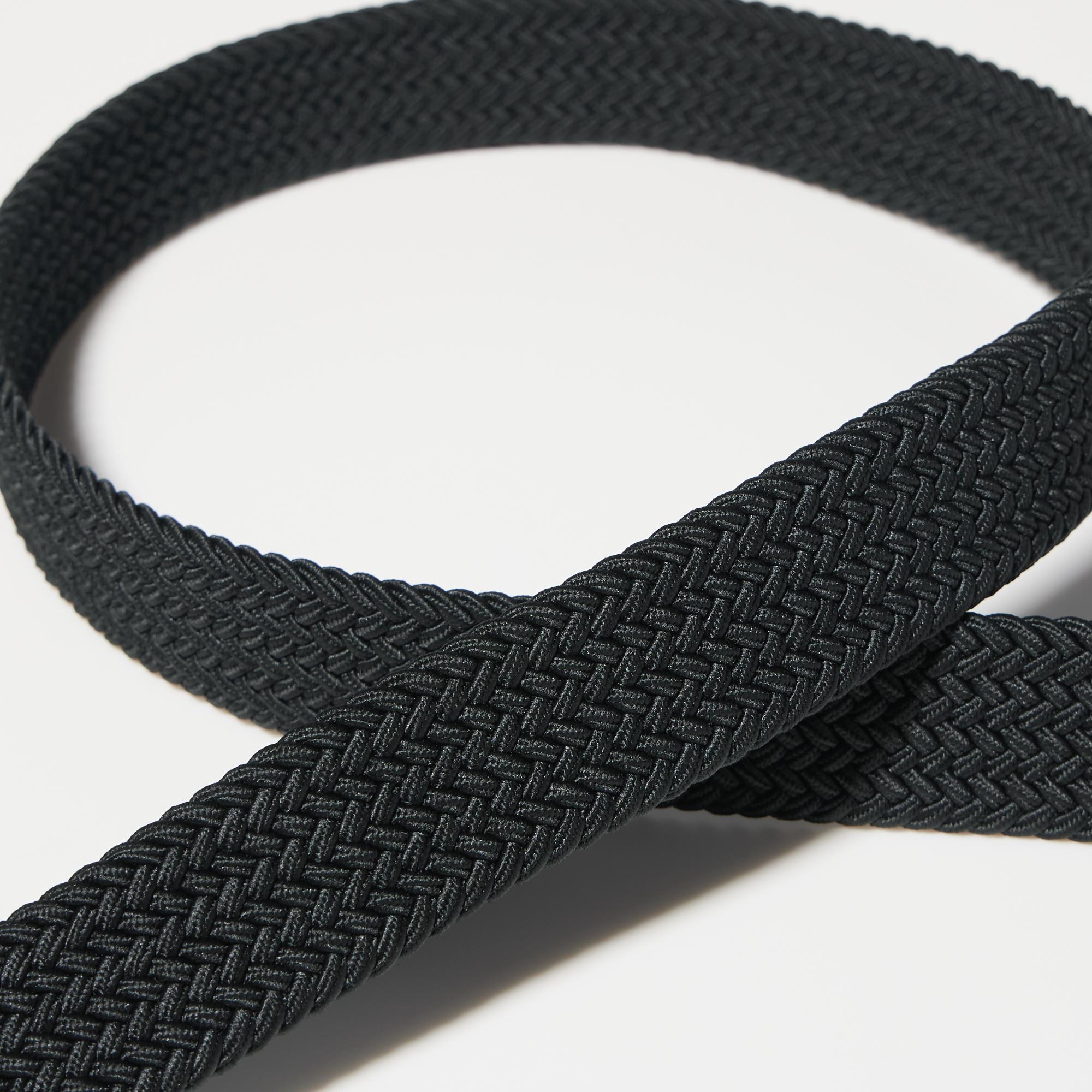 레더콤비네이션메쉬벨트