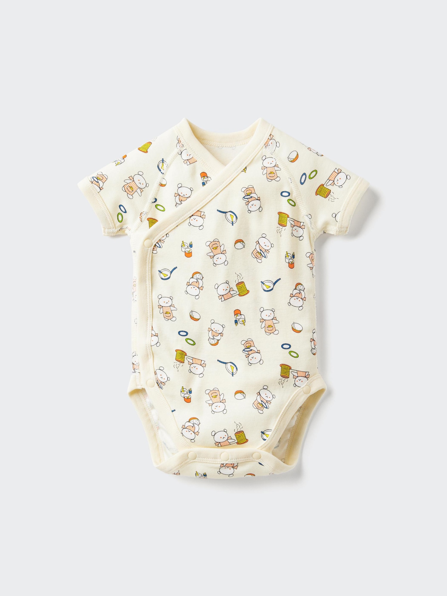 BN Picture Book바디수트(반팔)코구마 60cm