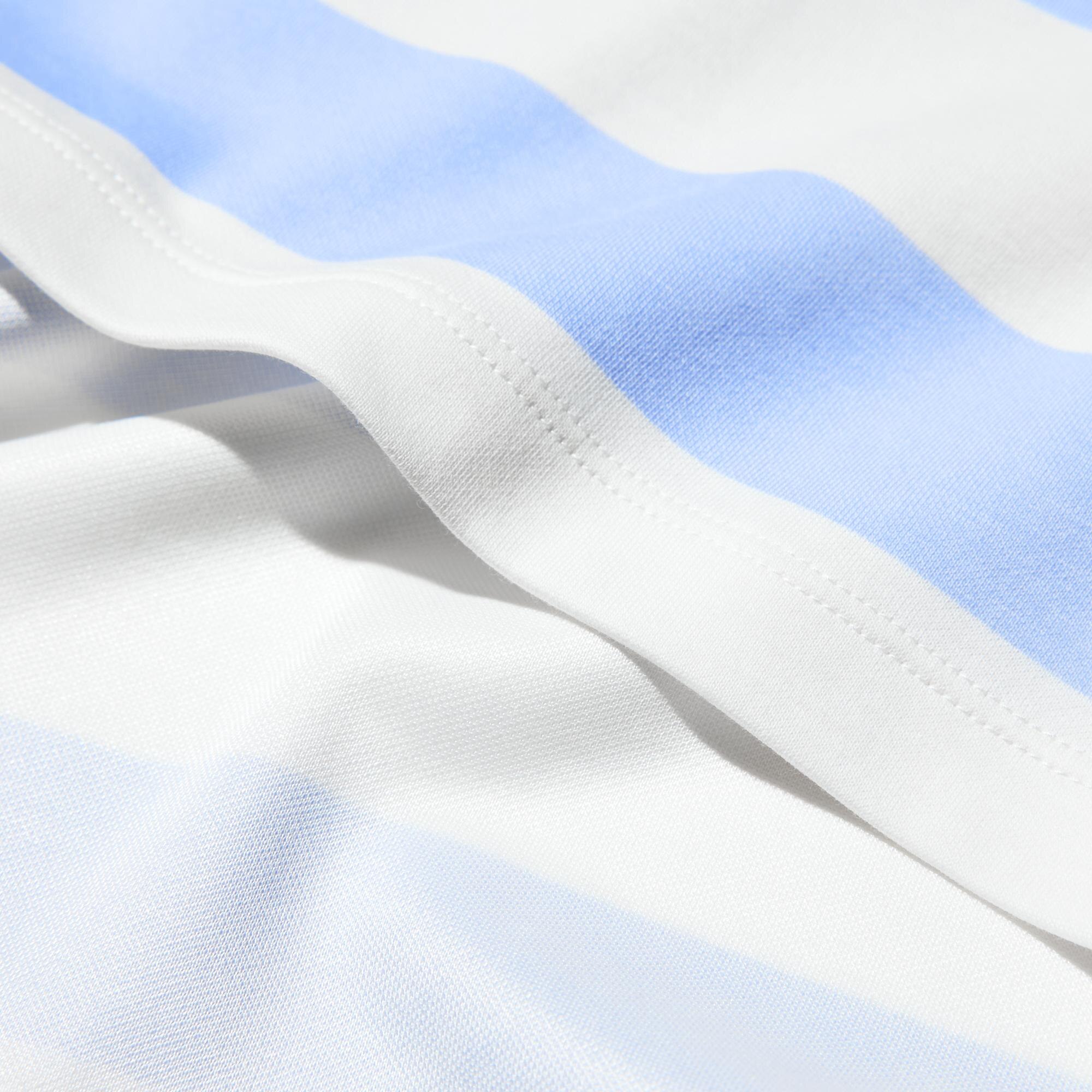 KIDS AIRism코튼스트라이프크루넥T