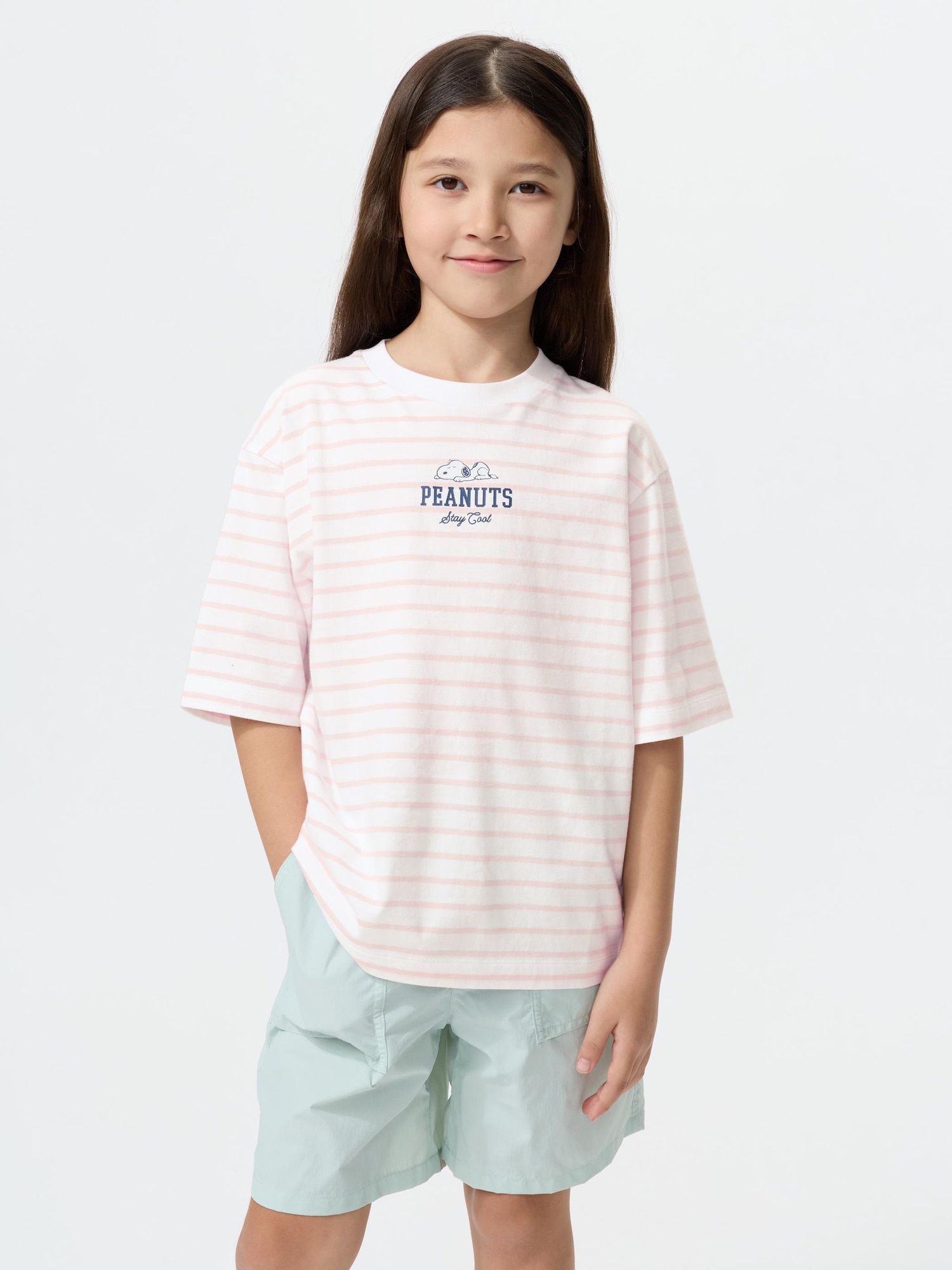 GIRLS PEANUTS UT(그래픽T)오버사이즈핏C