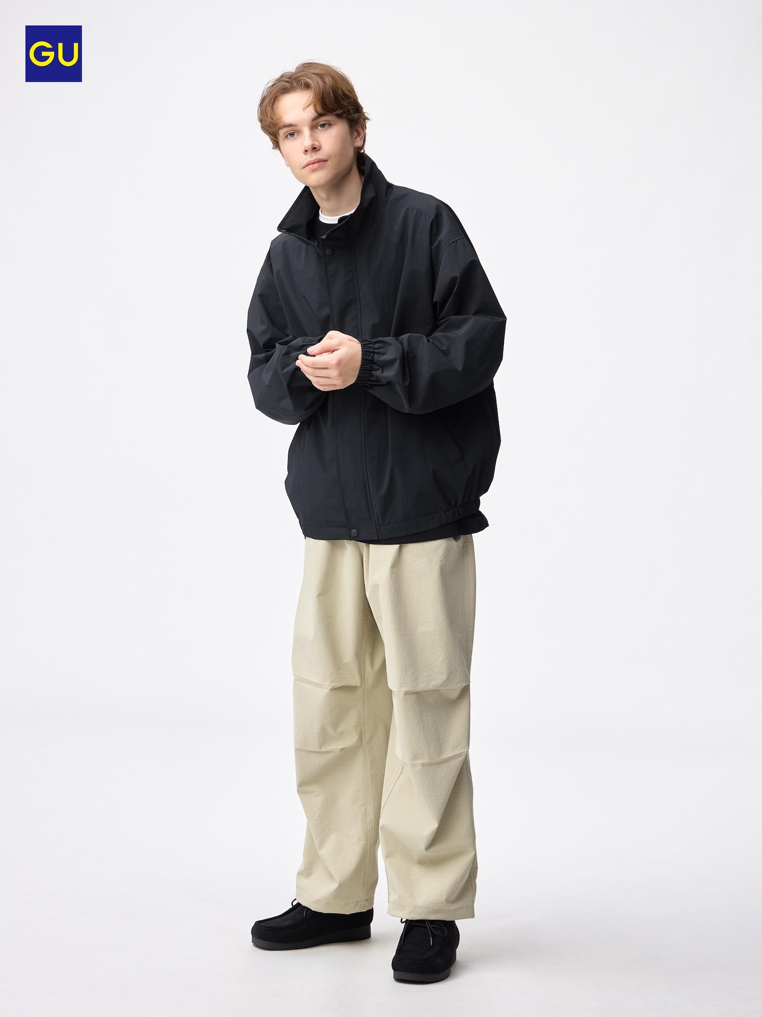 GU와이드파라슈트팬츠