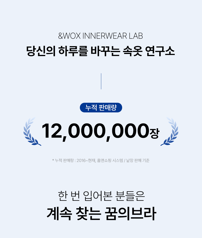 WOX 꿈의브라 시그니처 젤리핏 브라