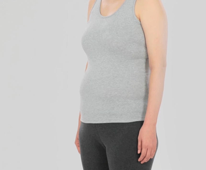 WOX 코튼 배쏙티 스퀘어넥